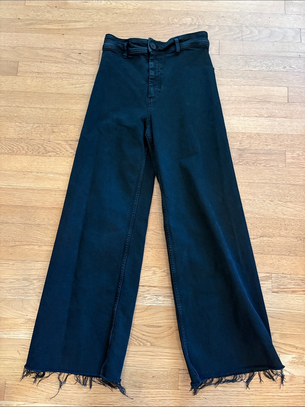 Zara The Marine Straight jeans in a versatile faded black wash - Picture 3 of 7
